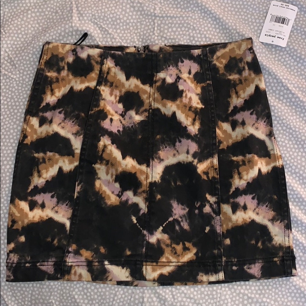 Free people the dye skirt